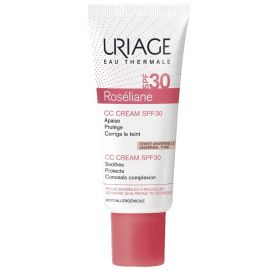 Uriage Roseliane Cc Creme T SPF30 Ενυδατική Κρέμα Κατά της Ερυθρότητας με Χρώμα 40ml