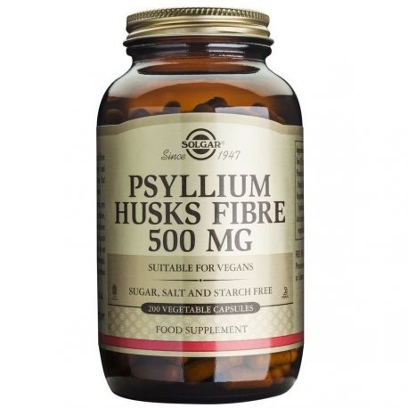 SOLGAR PSYLLIUM HUSKS FIBRE 500mg 200 veg.caps