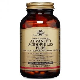 SOLGAR ADVANCED ACIDOPHILUS PLUS 120 veg.caps