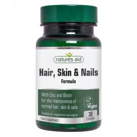 NATURES AID Hair, Skin & Nails Formula - 30 tabs