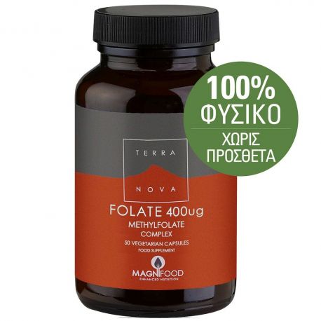 TERRANOVA Folate (methyfolate) 400 μg - 50 capsules