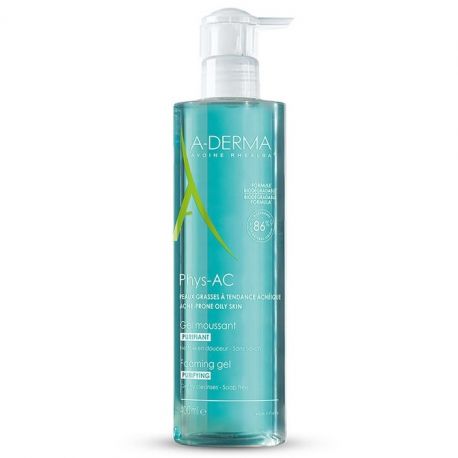 ADERMA PHYS-AC GEL MOUSSANT PURIFIANT (?? ??????) 400 ml