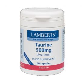LAMBERTS TAURINE 500mg 60 caps