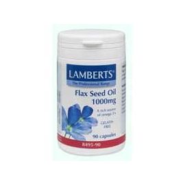 LAMBERTS FLAX SEED OIL 1000mg 90 caps (Ω3+Ω6)