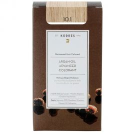 Korres Βαφή Μαλλιών Argan oil advanced colorant PLATINUM ASH BLONDE 10.1