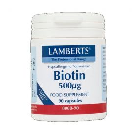 LAMBERTS BIOTIN 500mcg 90 caps