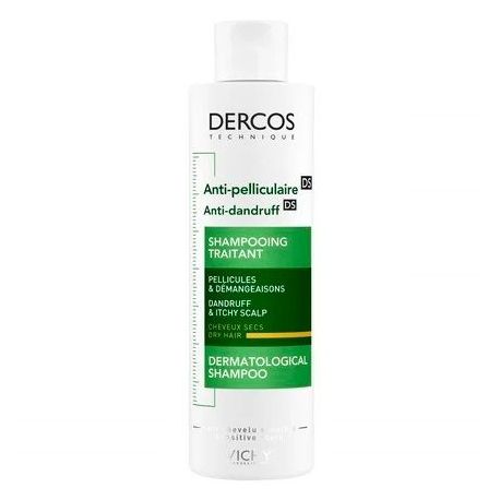 DERCOS -Αντιπυτιριδικό σαμπουάν - Ξηρά μαλλιά 200ml