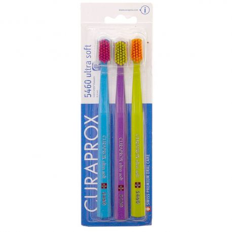 CURAPROX CS 5460 Ultra Soft (3 τμχ) – Οδοντόβουρτσες πολύ μαλακές