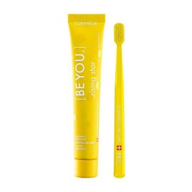 CURAPROX BE YOU Rising Star SET (κίτρινο) – Οδοντόκρεμα 90 ml + Οδοντόβουρτσα CS 5460