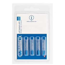 CURAPROX CPS 505 soft implant (ΜΠΛΕ - 5 τεμάχια) – Μεσοδόντια βουρτσάκια