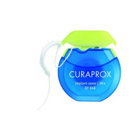 CURAPROX DF 846 (30 τεμάχια) – Οδοντικό νήμα για εμφυτεύματα