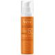 AVENE Solaire Fluid Tinted Dry Touch SPF50 Αντηλιακή Προσώπου για Κανονικό και Μικτό Δέρμα με Χρώμα - 50ml