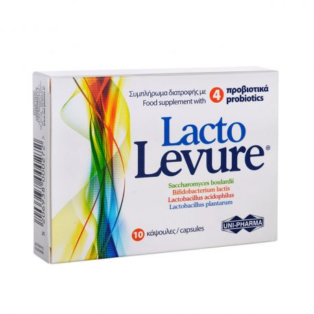 UNIPHARMA LACTOLEVURE CAPS BTX10 CAPS 10pcs