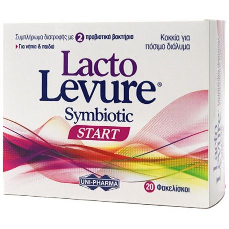UNIPHARMA LACTOLEVURE SYMBIOTIC START STICKS 20TMX 20pcs