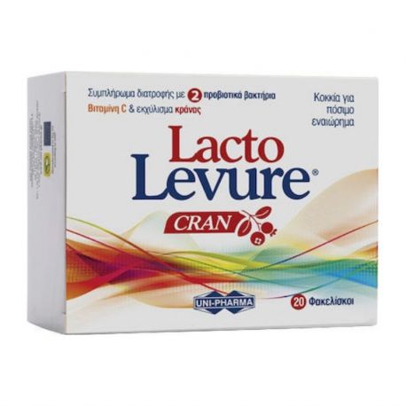 UNIPHARMA LACTOLEVURE CRAN (BT X 20 STICKS) 20pcs