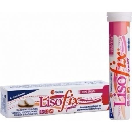 UNIPHARMA LISOFIX LOZENGES JUNIOR BTX18 18pcs
