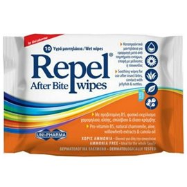UNIPHARMA REPEL AFTER BITE WIPES (WIPES X 10 PCS) 10pcs