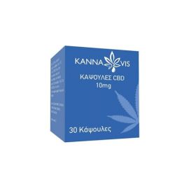 KANNAVIS ΚΑΨΟΥΛΕΣ CBD 10mg 30caps