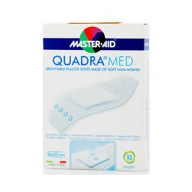 MASTER AID QUADRA MED (Κασετίνες σε λευκό χρώμα) Quadra - 10 strip EXTRA.