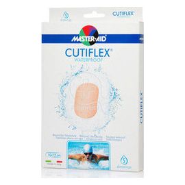 MASTER AID CUTIFLEX (Γάζες αυτοκόλλητες διαφανείς - αδιάβροχες) Cutiflex - 12,5x12,5cm (7,5x7,5) 5τεμ.