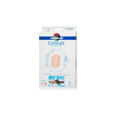 MASTER AID CUTIFLEX (Γάζες αυτοκόλλητες διαφανείς - αδιάβροχες) Cutiflex - 12,5x12,5cm (7,5x7,5) 5τεμ.