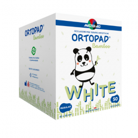 MASTER AID ORTOPAD (Οφθαλμικά αυτοκόλλητα για στραβισμο) 50 Regular. (8,5x5,9cm) 4 ετών και άνω. (Λευκό)