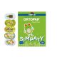 MASTER AID ORTOPAD (Οφθαλμικά αυτοκόλλητα για στραβισμο) 20 Junior Simpaty Cotton. (6,7x5cm) Μέχρι 2 ετών.