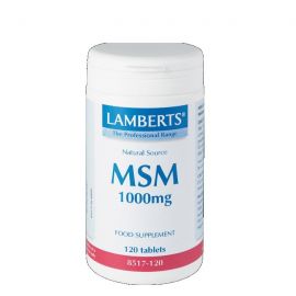 LAMBERTS MSM 1000mg 120 tabs