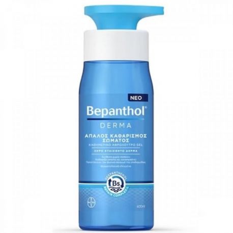 Bepanthol Derma Απαλός Καθαρισμός Σώματος Για Ξηρό Και Ευαίσθητο Δέρμα 400ml