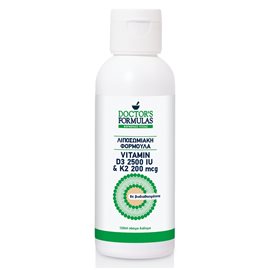 DOCTORS FORMULAS Liposomal VITAMIN D3 2500IU & K2 200mcg 150ml