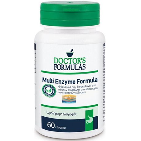 DOCTORS FORMULAS MULTI ENZYME FORMULA 60 VEG.CAPSULES