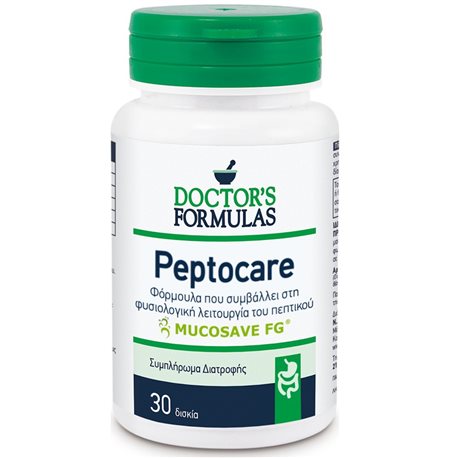 DOCTORS FORMULAS PEPTOCARE 30 VEG.TABLETS