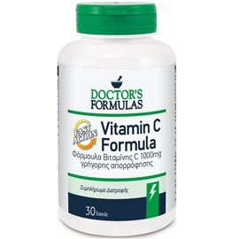 DOCTORS FORMULAS VITAMIN C 30 VEG.TABS FAST-ACTION C 1000mg