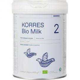 Korres Bio Milk 2 Βιολογικό Γάλα από 6-12 Μηνών 400g