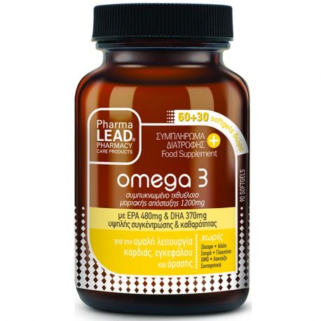 Nutralead - Pharmalead Omega 3 - 60caps+30caps