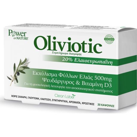 POWER HEALTH OLIVIOTIC 20s NEW