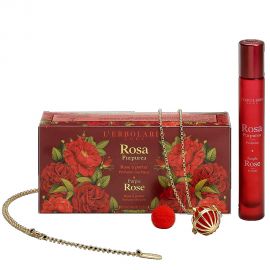 L’Erbolario Rosa Purpurea Limited Edition – Profumo 15ml & Κολιέ Κόσμημα
