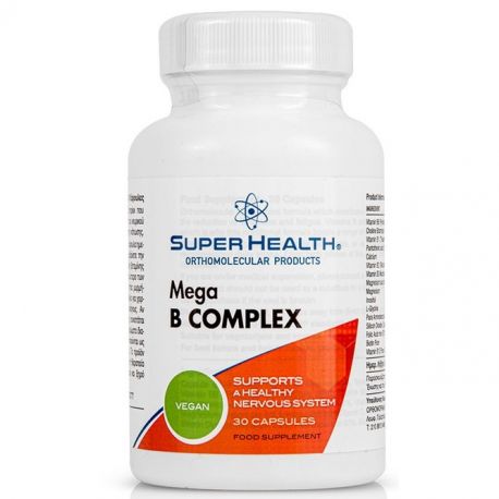 Super Health Mega B Complex 30caps