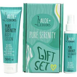 ALOE+ COLORS PURE SERENITY Shower Gel & Body Lotion Gift Set