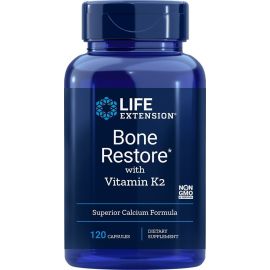 LIFE EXTENSION BONE RESTORE WITH VITAMIN K2 120 CAPS