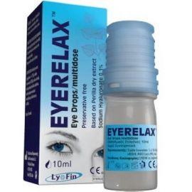 LYOFIN EyeRelax Οφθαλμικές Σταγόνες με Υαλουρονικό Νάτριο 10ml