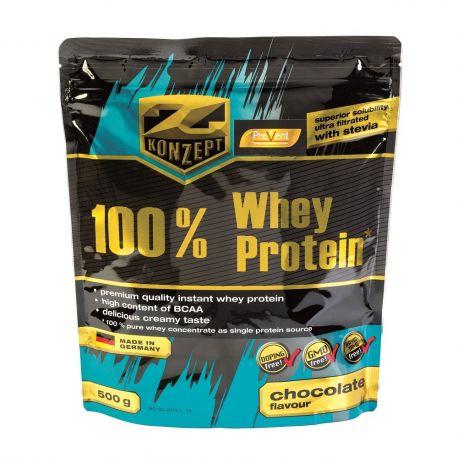 PreVent Z-Konzept Whey Protein 100% Πρωτεϊνικό Ρόφημα 500gr (σε 2 γεύσεις Chocalate - Vanilla)