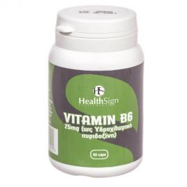 HEALTH SIGN Vitamin B6 25 Mg (P-5-P) 60 Tabs