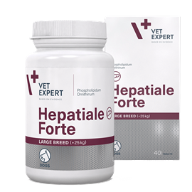 VETEXPERT Hepatiale Forte Large breed 40 δισκία