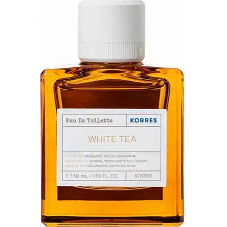 Korres White Tea Eau De Toilette Γυναικείο Άρωμα Λευκό Τσάι, 50ml