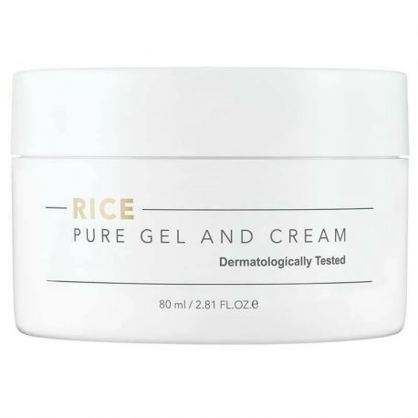 Thank You Farmer Rice Pure Gel and Cream Θρεπτική Κρέμα Προσώπου με Εκχύλισμα Ρυζιού 80ml