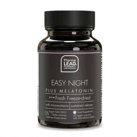 Pharmalead Black Range Easy Night Plus Melatonin 30 vcaps