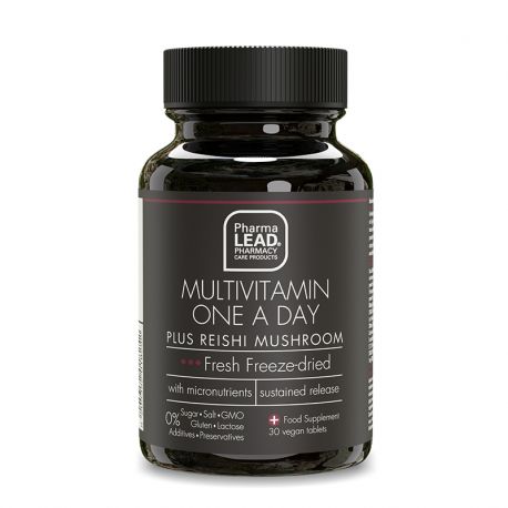 Pharmalead Black Range Multivitamin One A Day Plus Reishi Mushroom 30 vcaps