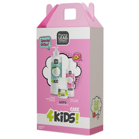Pharmalead Girl Promo Box 4Kids 2in1 Bubble Fun 500ml + Silky Hair Conditioner 150ml + Δώρο Hurry up Roll on 50ml