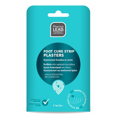 Pharmalead Foot Care Strip Plasters Θεραπευτικά Επικάλια σε Ταινία 2 τεμ.
